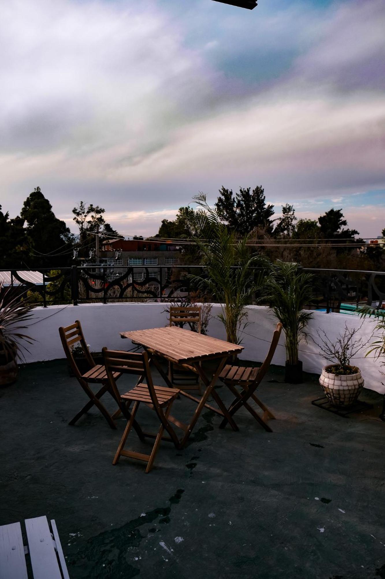 Central & Cozy Studio With Rooftop View 1 Mexico By Eksteriør billede